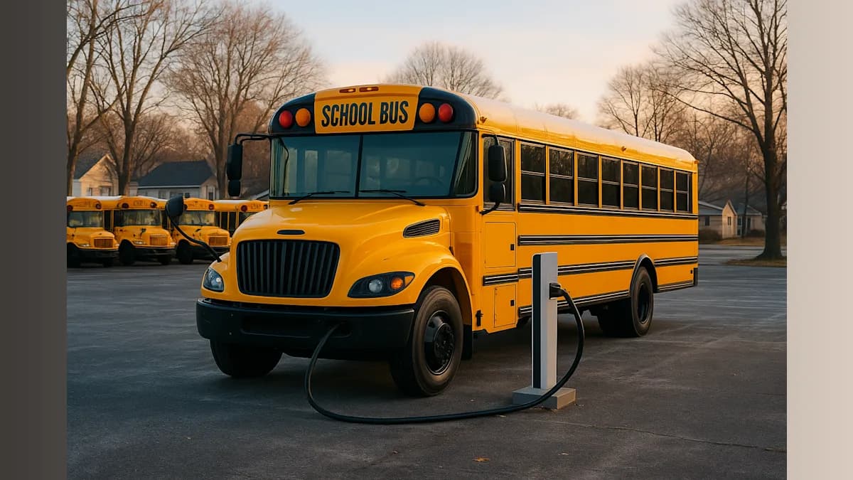 Diesel Price Surge Pushes School Districts Toward Electric Buses