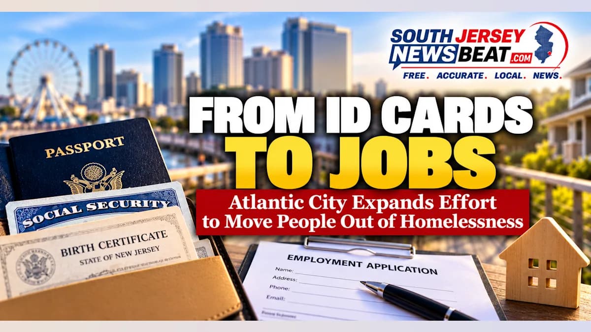 From ID Cards to Jobs: Atlantic City Expands Effort to Move People Out of Homelessness