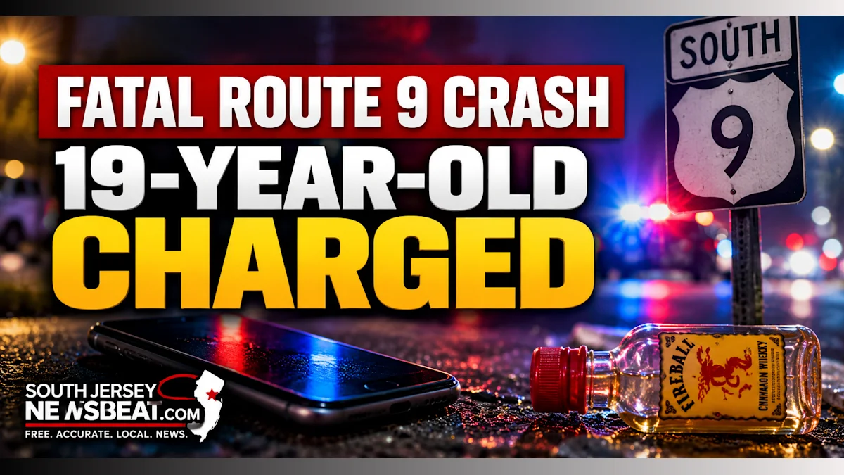 19-Year-Old Accused of DUI, Cellphone Use in Fatal Lower Township Crash