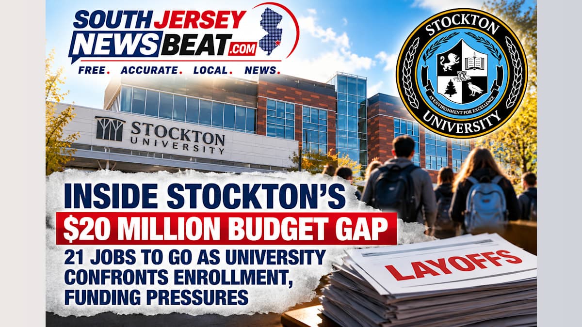 Inside Stockton’s $20 Million Budget Gap: 21 Jobs to Go as University Confronts Enrollment, Funding Pressures