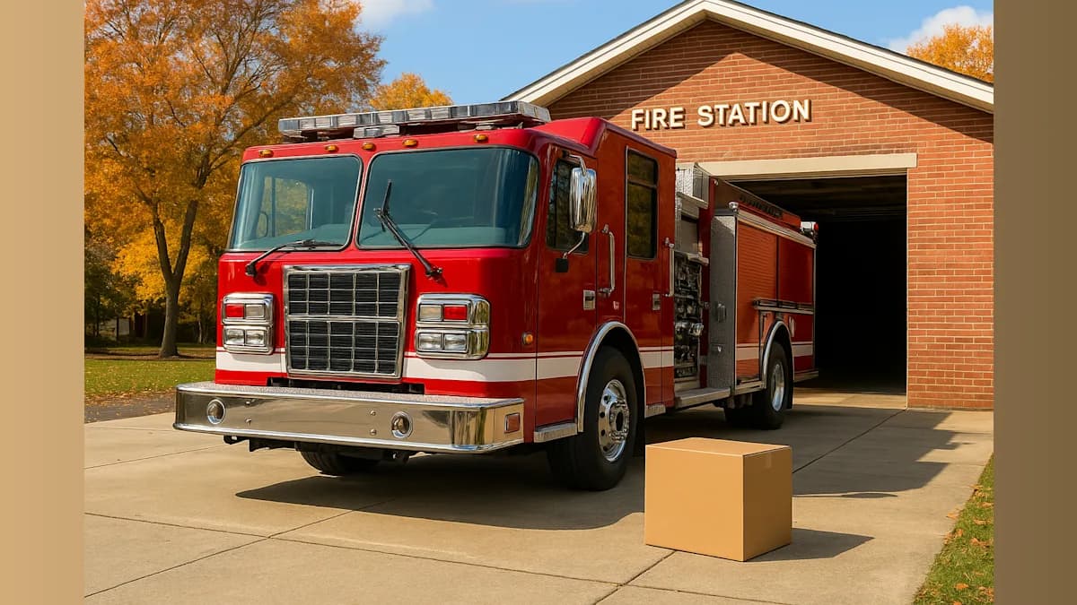 Amazon Funds Hamilton Twp's $2.5M Fire Truck