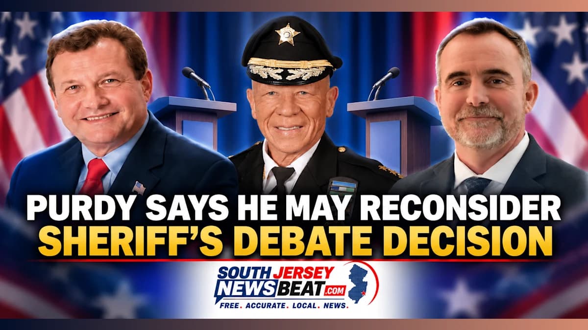 Atlantic County GOP Chairman Purdy Says He May Reconsider Decision Blocking Sheriff's Debate