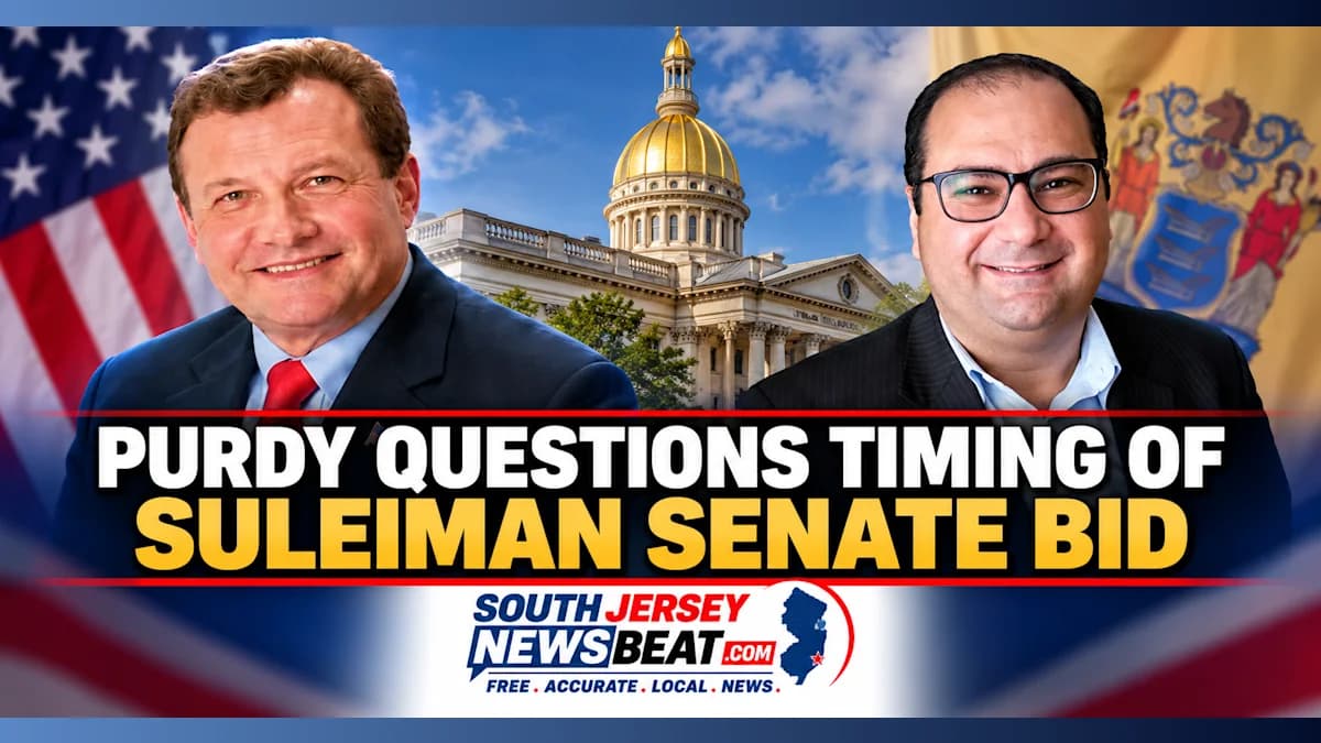 Purdy Questions Timing of Suleiman Senate Bid, Says Early Announcement Could Hurt Democrats
