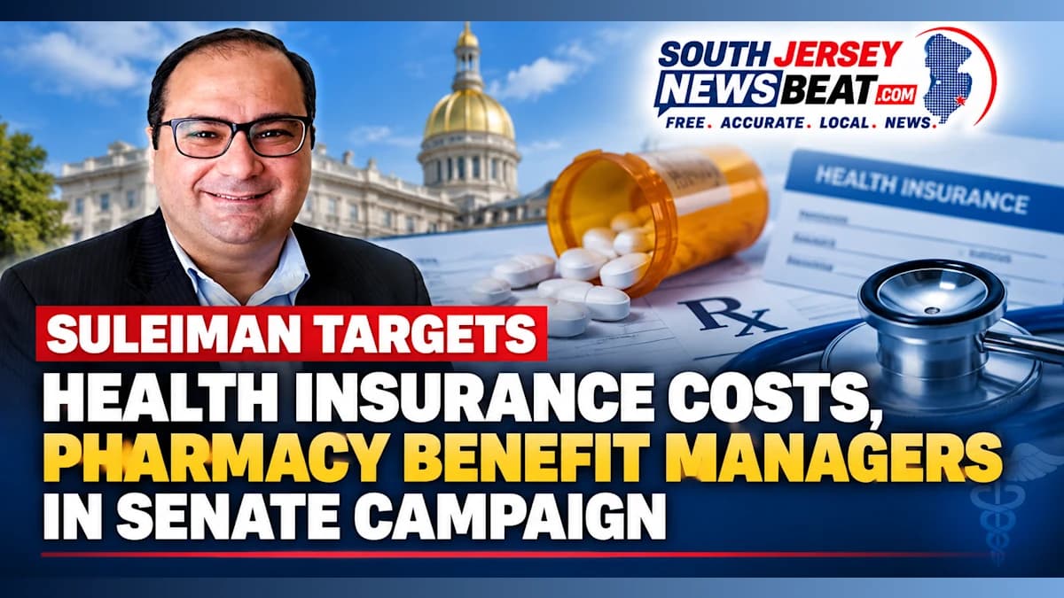 Suleiman Targets Health Insurance Costs, Pharmacy Benefit Managers in State Senate Campaign
