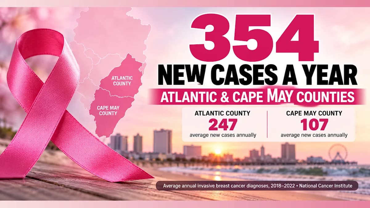 Nearly One Breast Cancer Diagnosis a Day in Atlantic, Cape May Counties: What Nutrition Can — and Cannot — Do