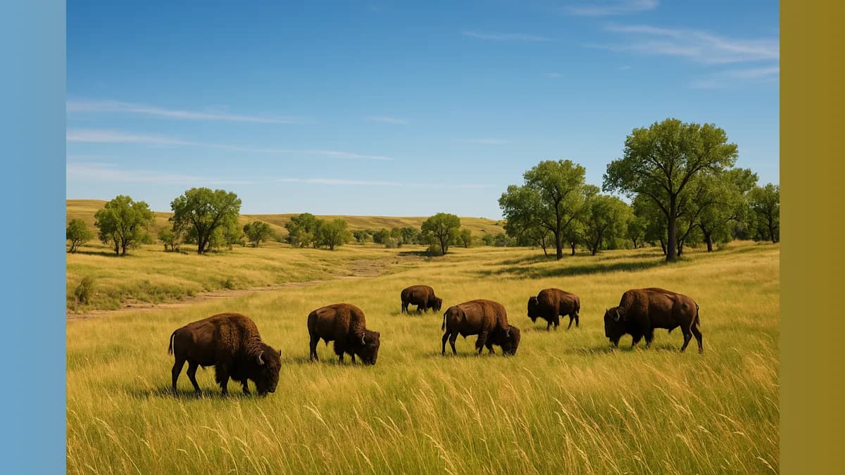American Prairie Bison Herd Surpasses 1,000 for First Time