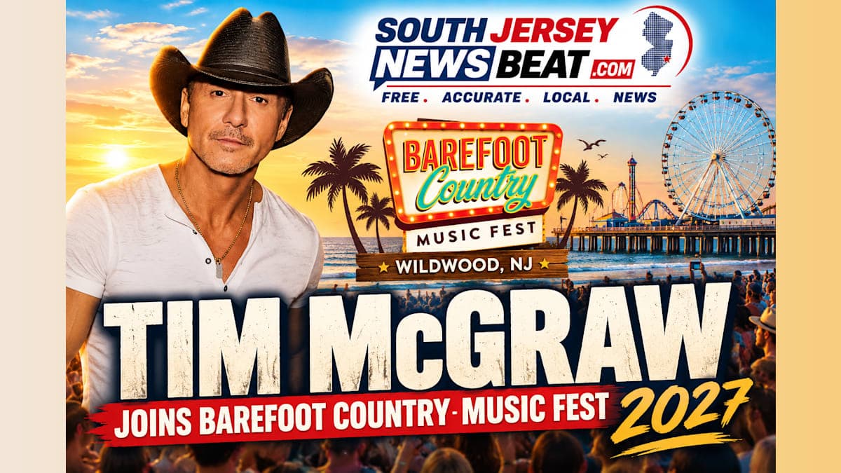 Tim McGraw Joins Barefoot Country Music Fest 2027, Completing Star-Studded Wildwood Headlining Lineup