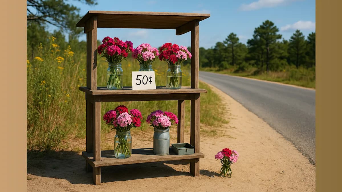 Wildflowers and a Widower's Farewell