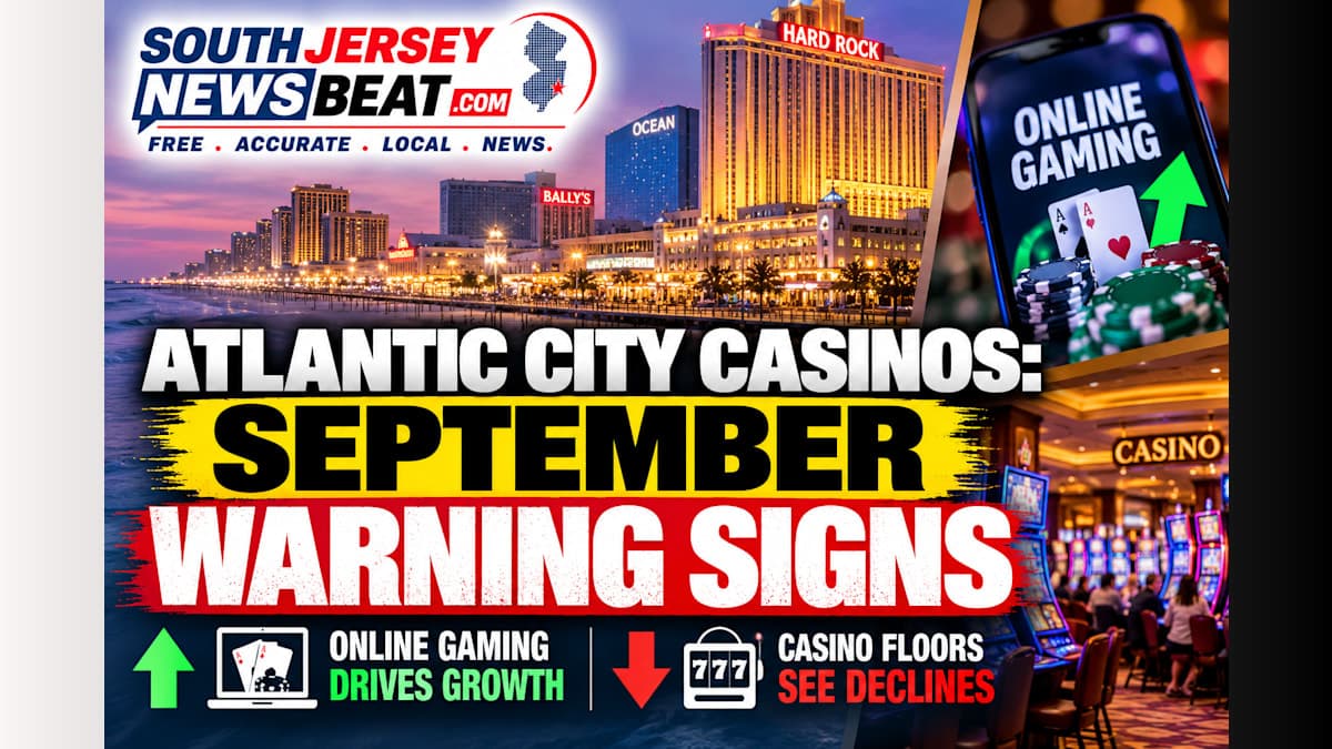 Atlantic City Casino Revenue Slips in September Despite Stronger Slot Play; Stockton Analyst Warns of Troubling Trend