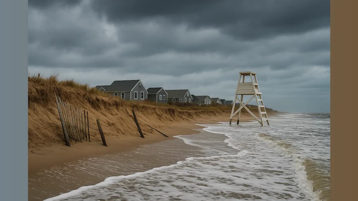 Nor'easter Skirts Coast, Flooding and Erosion Threaten NJ