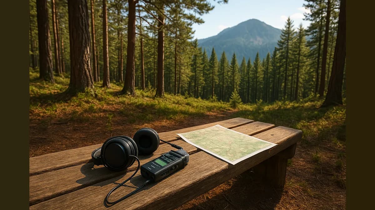 A 2,600-Mile Sound Map of the Pacific Crest Trail