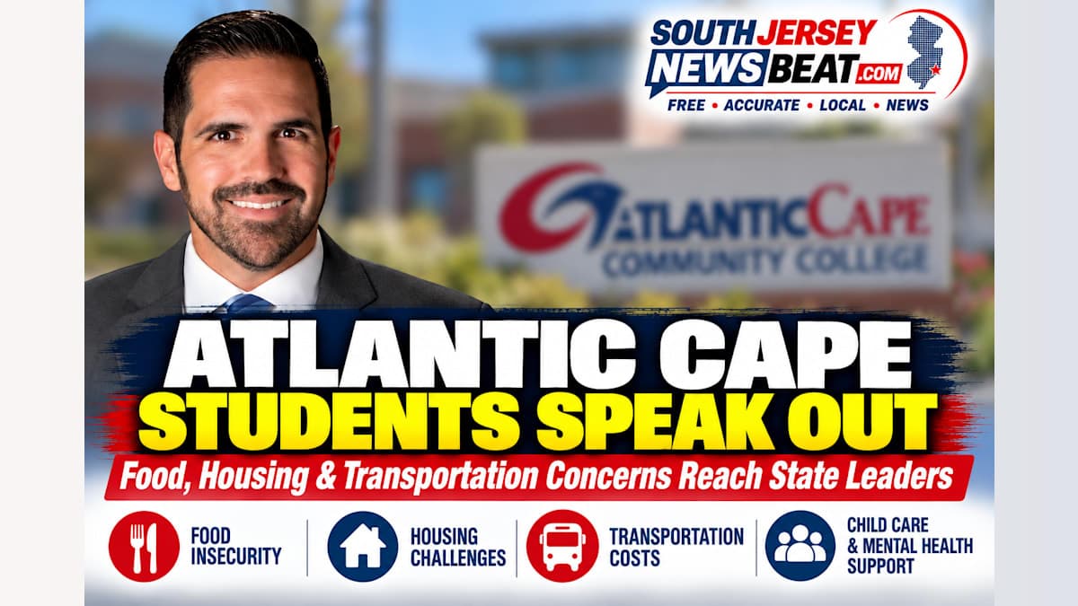 Atlantic Cape Students Raise Food, Housing and Transportation Concerns During Visit by New Jersey's Higher Education Secretary