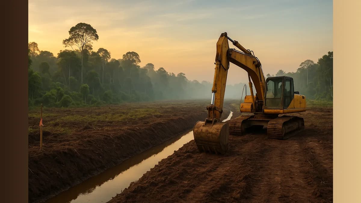 Indonesia Halts Massive Deforestation Project Early
