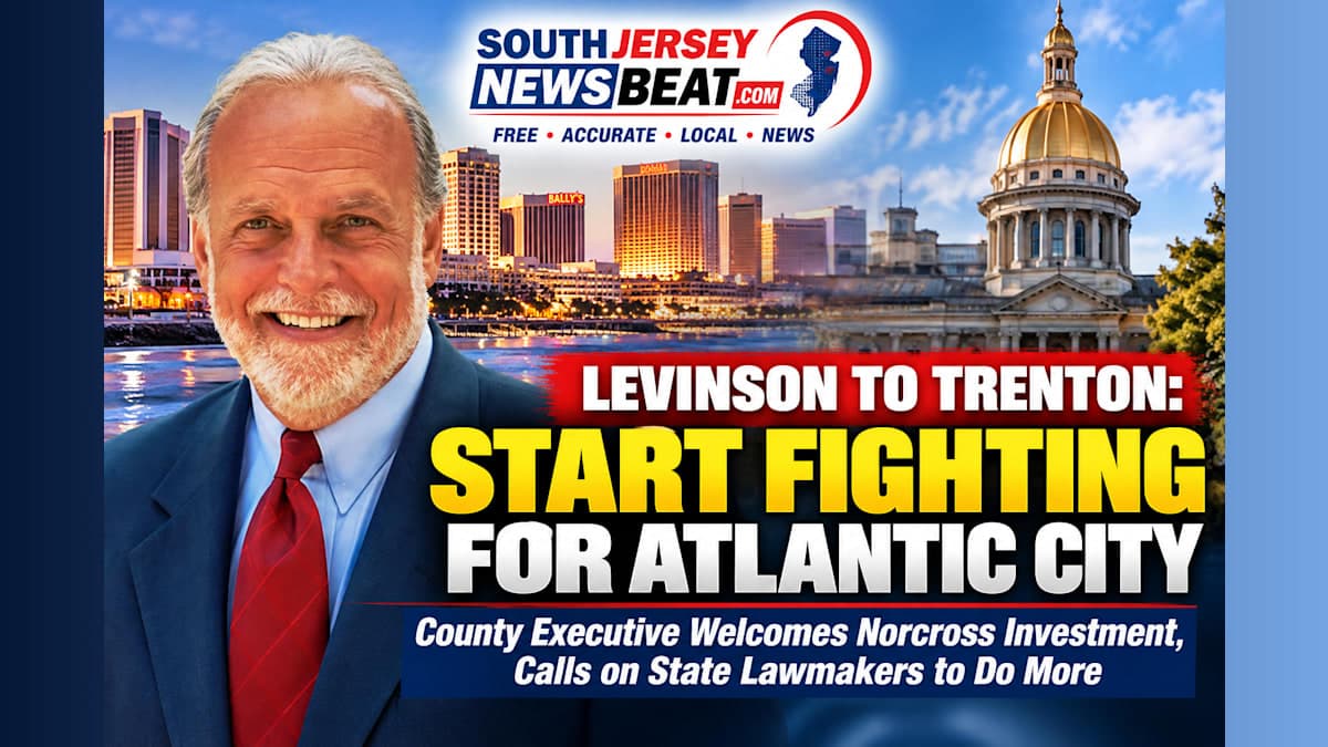 Levinson Blasts State Lawmakers Over Atlantic City's Future: 'Start Fighting'