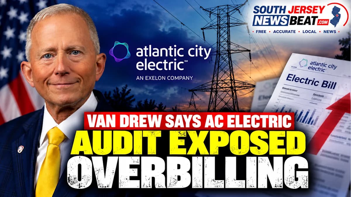 Van Drew Says Atlantic City Electric Audit Exposed Overbilling, Challenges Utility's Proposed Refunds