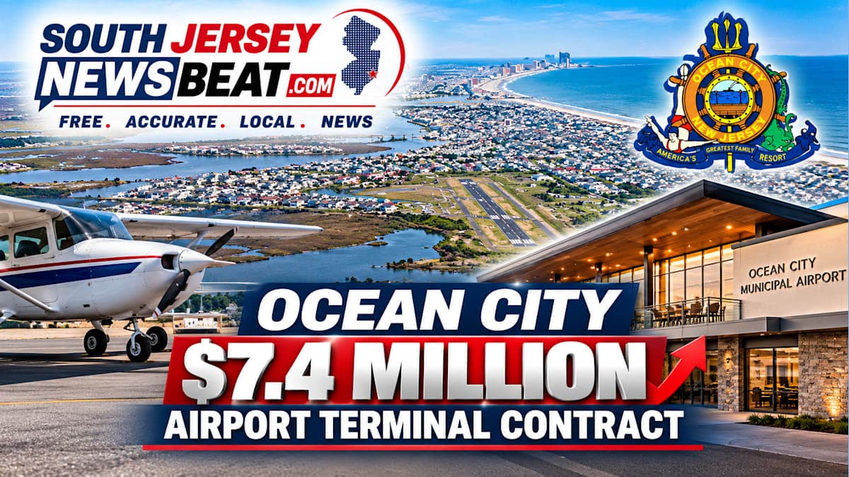 Ocean City Approves $7.4 Million Airport Terminal Contract, Exceeding Earlier $6 Million Cost Target