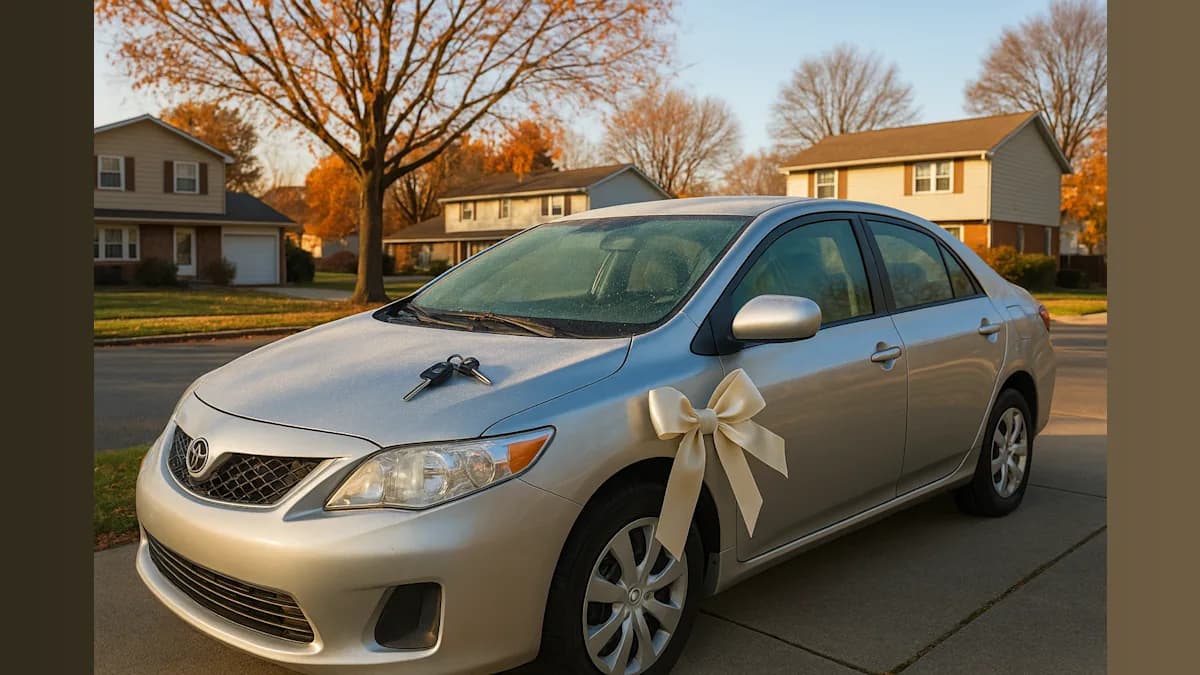 Minnesota Students Gift Refurbished Car to Navy Veteran