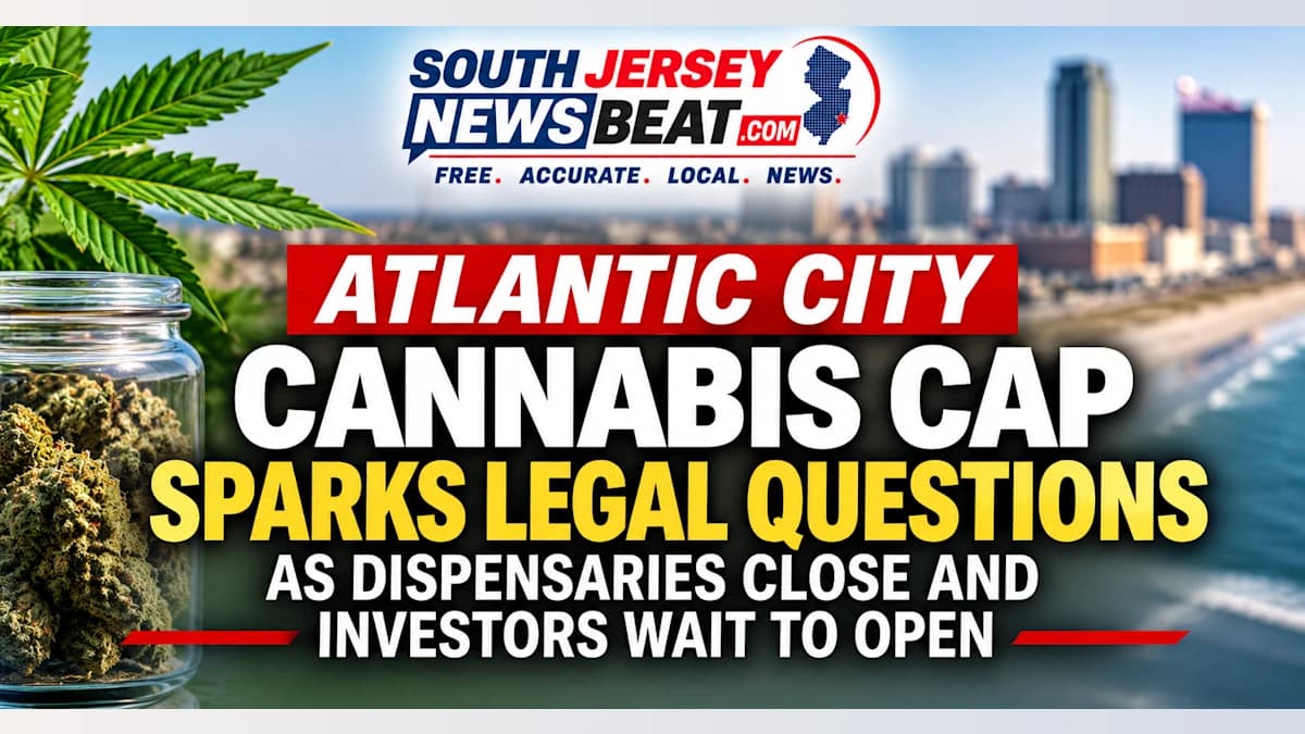 Atlantic City's Cannabis Cap Raises Legal Questions as Dispensaries Close and Investors Wait to Open