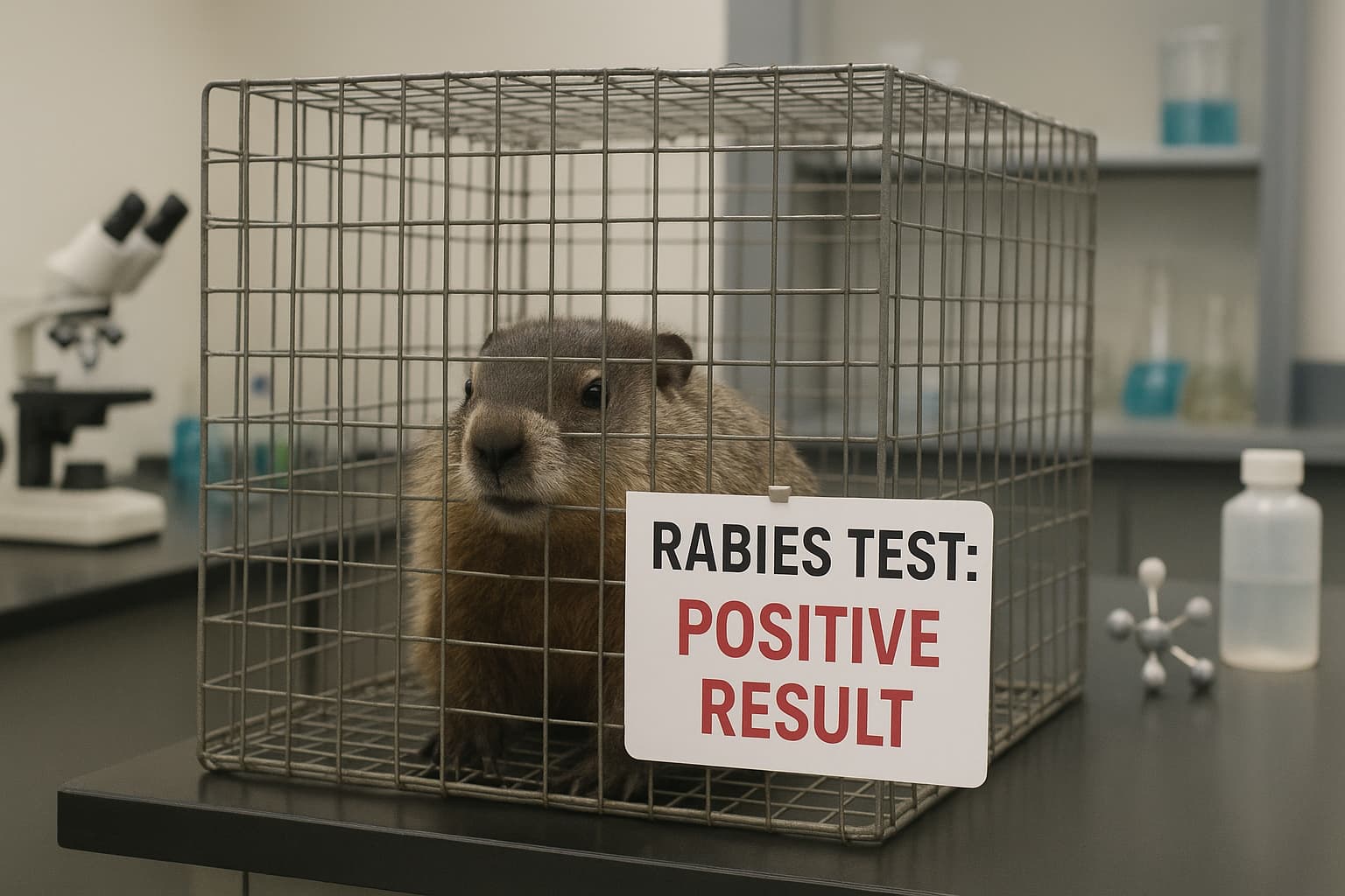Mullica Groundhog Confirmed Positive for Rabies